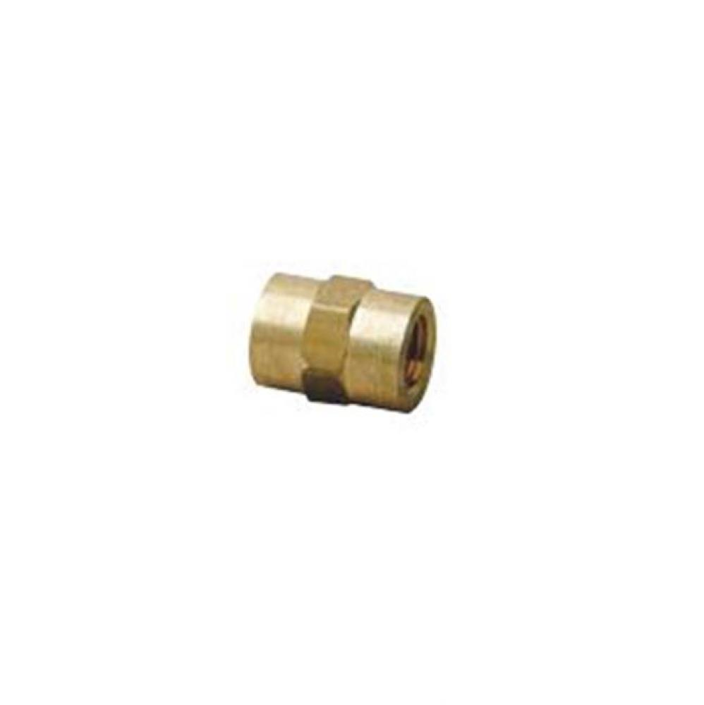 FEMALE PIPE COUPLINGS, 1/8'' FIP, BOTH ENDS