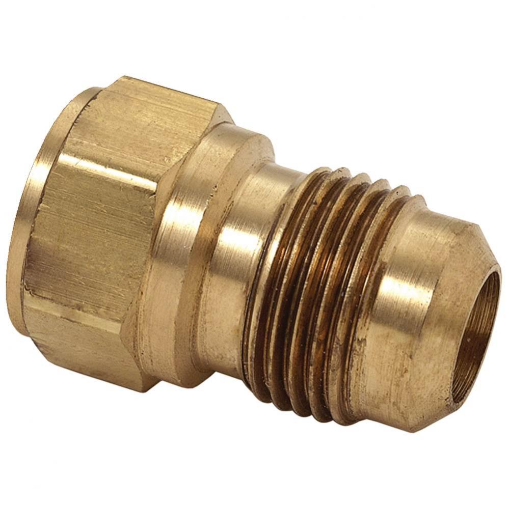 FLARE FEMALE ADAPTOR, 1/4'' OD TUBE X 1/4'' FIP