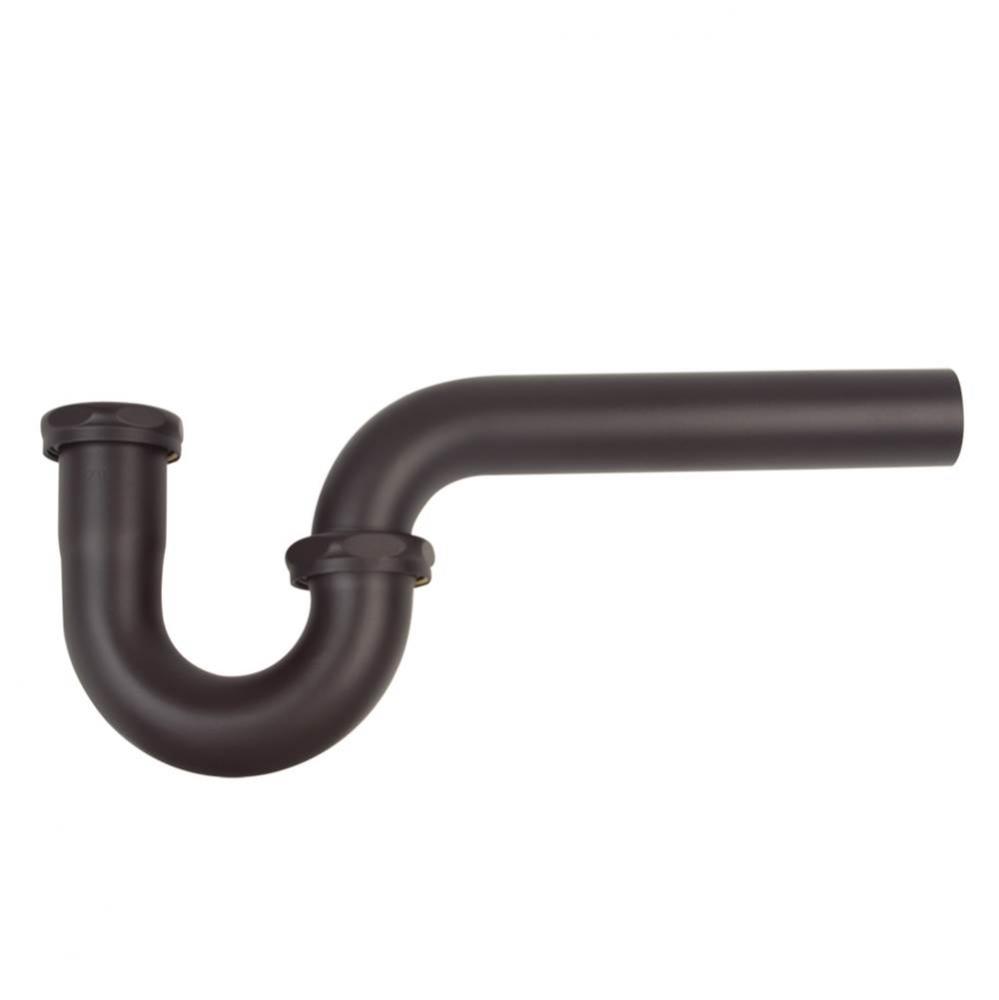 SPF P-TRPS - 1-1/4'' OD BRS J-BEND W/ 17 GA. WALL BEND and CAST BRS NUTS