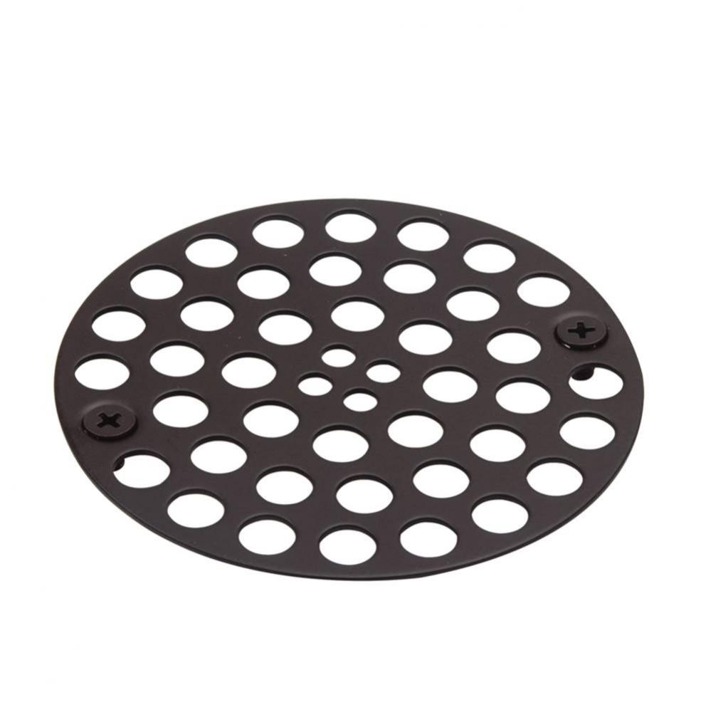 SPF SHOWER STRAINERS - 4'' DIM., 3-3/8'' CENTER TO CENTER SCREW HOLES