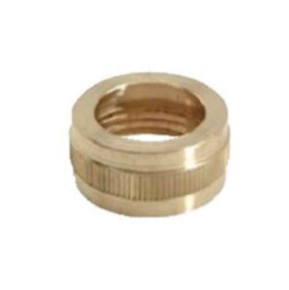 GARDEN HOSE ROUND NUT, 3/4'' FEMALE HOSE THREAD