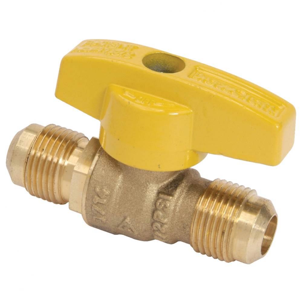 GAS BALL VALVE 3/8'' OD FLARE X 3/8'' OD FLARE