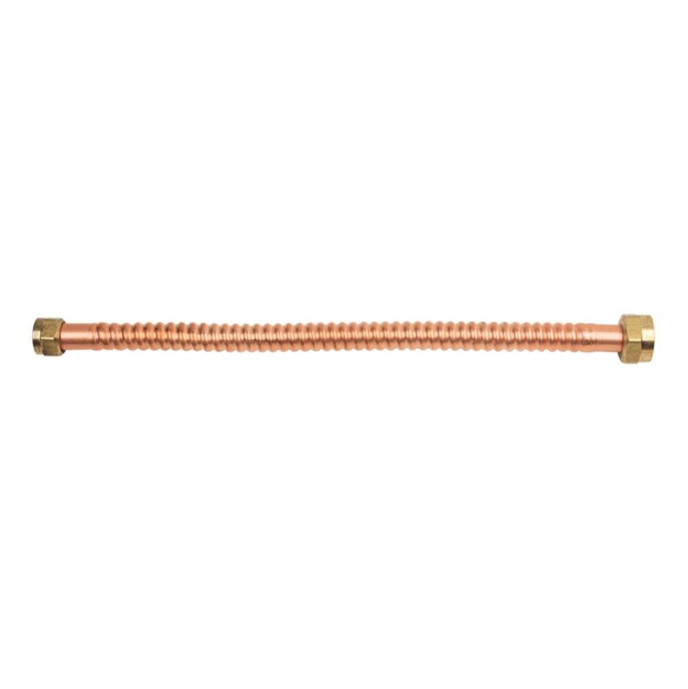 COPPER WATER HEATER CONN 1'' FIP X 3/4'' FIP X 18''