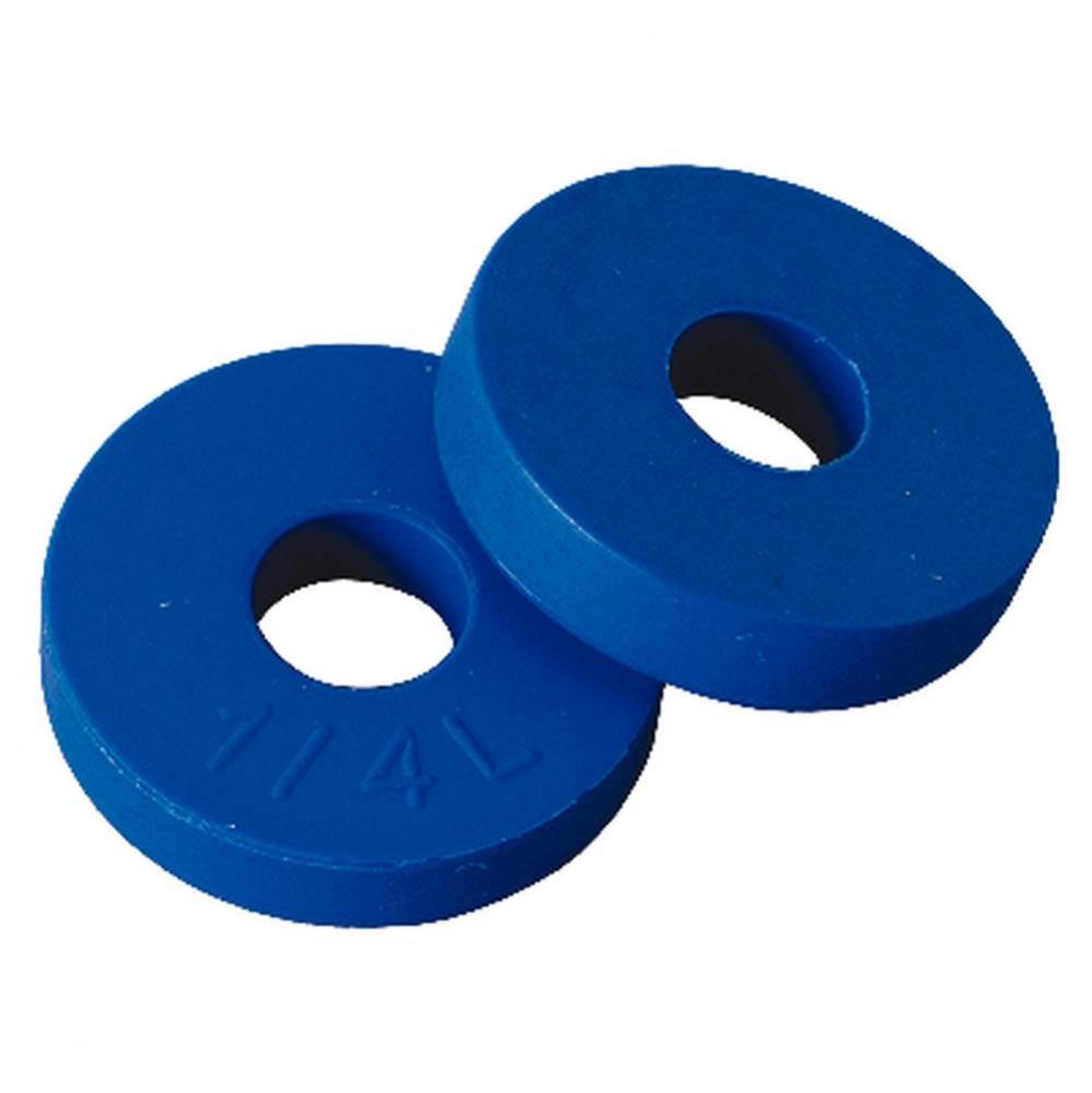 1/4L FLAT FAUCET WASHER (BLUE)