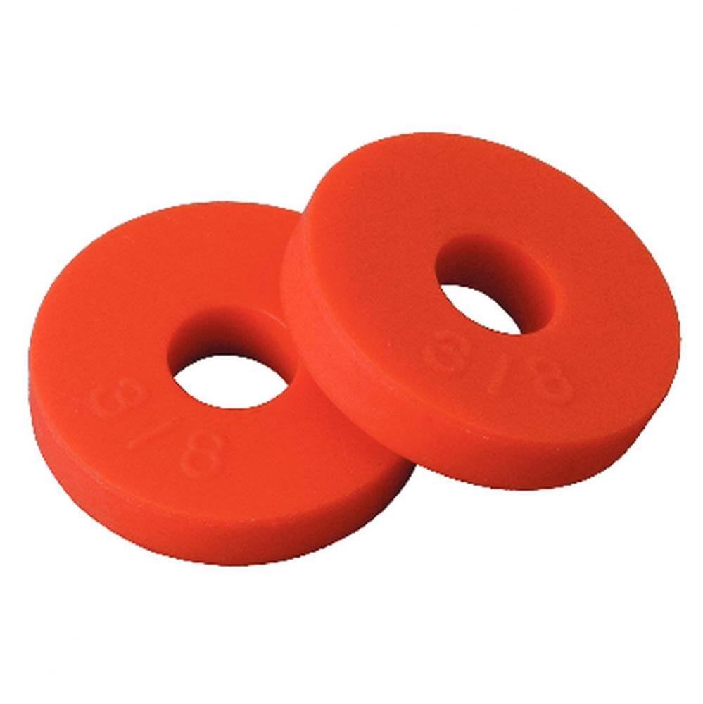 3/8 FLAT FAUCET WASHER (ORANGE)