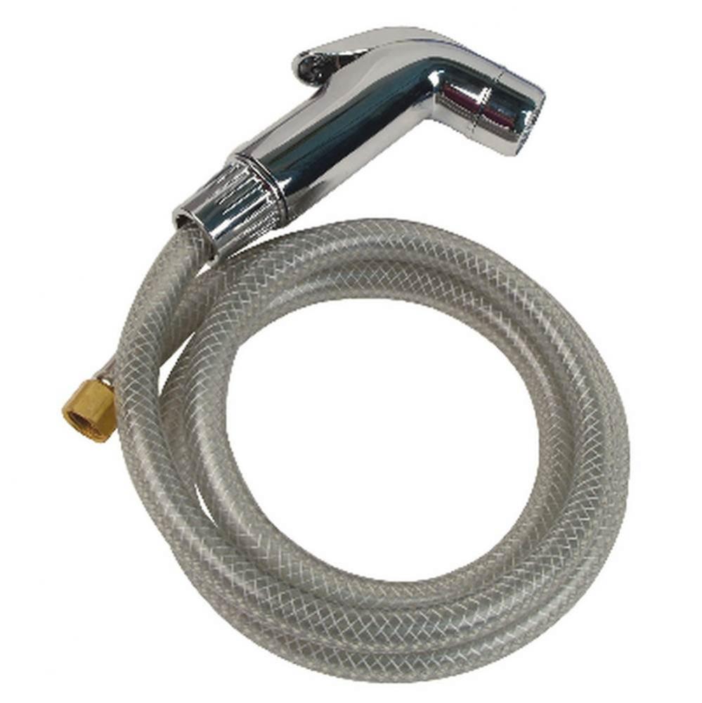 SINK SPRAY HEAD & HOSE-CHROME