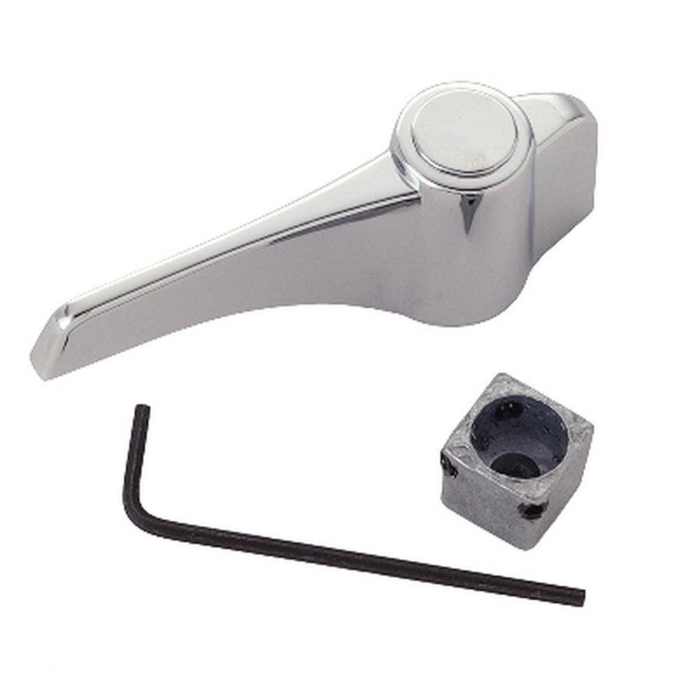 FIT-ALL METAL DIVERTER HANDLE W/ADAPTER