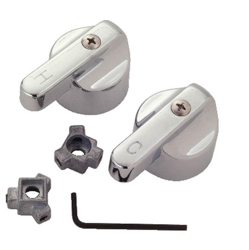 FIT-ALL CANOPY STAMPED LEVER HANDLES LRG