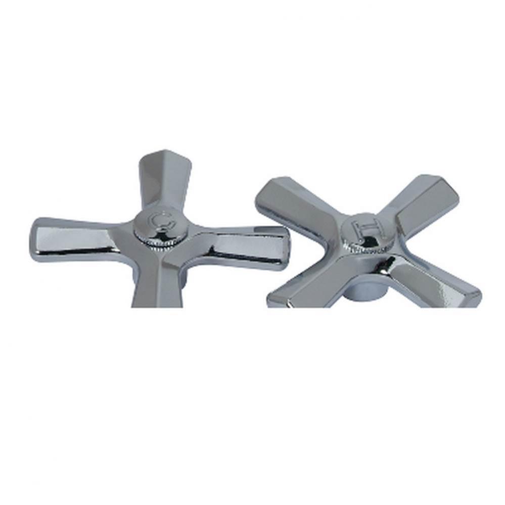 BRIGGS TUB/SHWR HNDLS CHROME PAIR