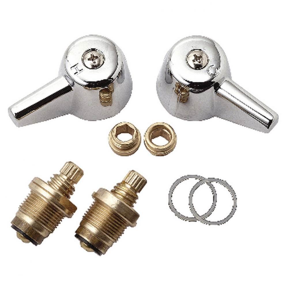 CENTRAL BRASS CHR LAV/SINK REBUILD KIT