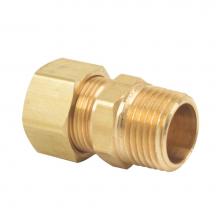 Brasscraft 68-10-8X - COMPRESSION MALE REDUCING ADAPTOR, 5/8'' OD TUBE X 1/2'' MIP