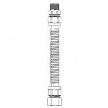 Brasscraft CSSDNN-28N - CSS GAS CONN 1/2'' OD NUT X NUT X 28'' NON CSA