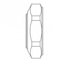 Brasscraft R15S-3 R - MT SUPPLY STOP BONNET NUT