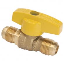 Brasscraft TBVF8 - GAS BALL VALVE 1/2'' OD FLARE X 1/2'' OD FLARE