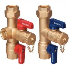 Brasscraft TWV30X - IPS X IPS TANKLESS WATER HEATER SERVICE VALVES INCL BOTH HOT AND COLD VALVES