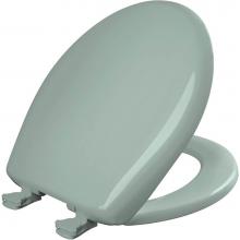 Bemis 7B200SLOWT 455 - Round Plastic Toilet Seat with WhisperClose with EasyClean & Change Hinge and STA-TITE in Seaf