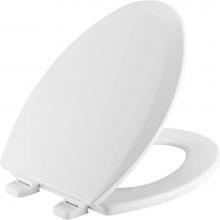 Bemis 7B1500TTT 000 - Elongated Closed Front with Cover Molded Wood Toilet Seat Top-Tite STA-TITE with Precision Seat Fi