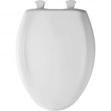 Bemis 7B1200SLOWT 160 - Elongated Plastic Toilet Seat with WhisperClose with EasyClean & Change Hinge and STA-TITE in