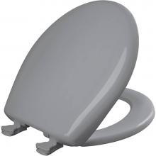 Bemis 7B200SLOWT 032 - Round Plastic Toilet Seat with WhisperClose with EasyClean & Change Hinge and STA-TITE in Coun