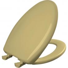 Bemis 7B1200SLOWT 031 - Elongated Plastic Toilet Seat with WhisperClose with EasyClean & Change Hinge and STA-TITE in