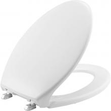 Bemis 7B1900SS 000 - Elongated Commercial Plastic Closed Front With Cover Toilet Seat with Self-Sustaining Stainless St