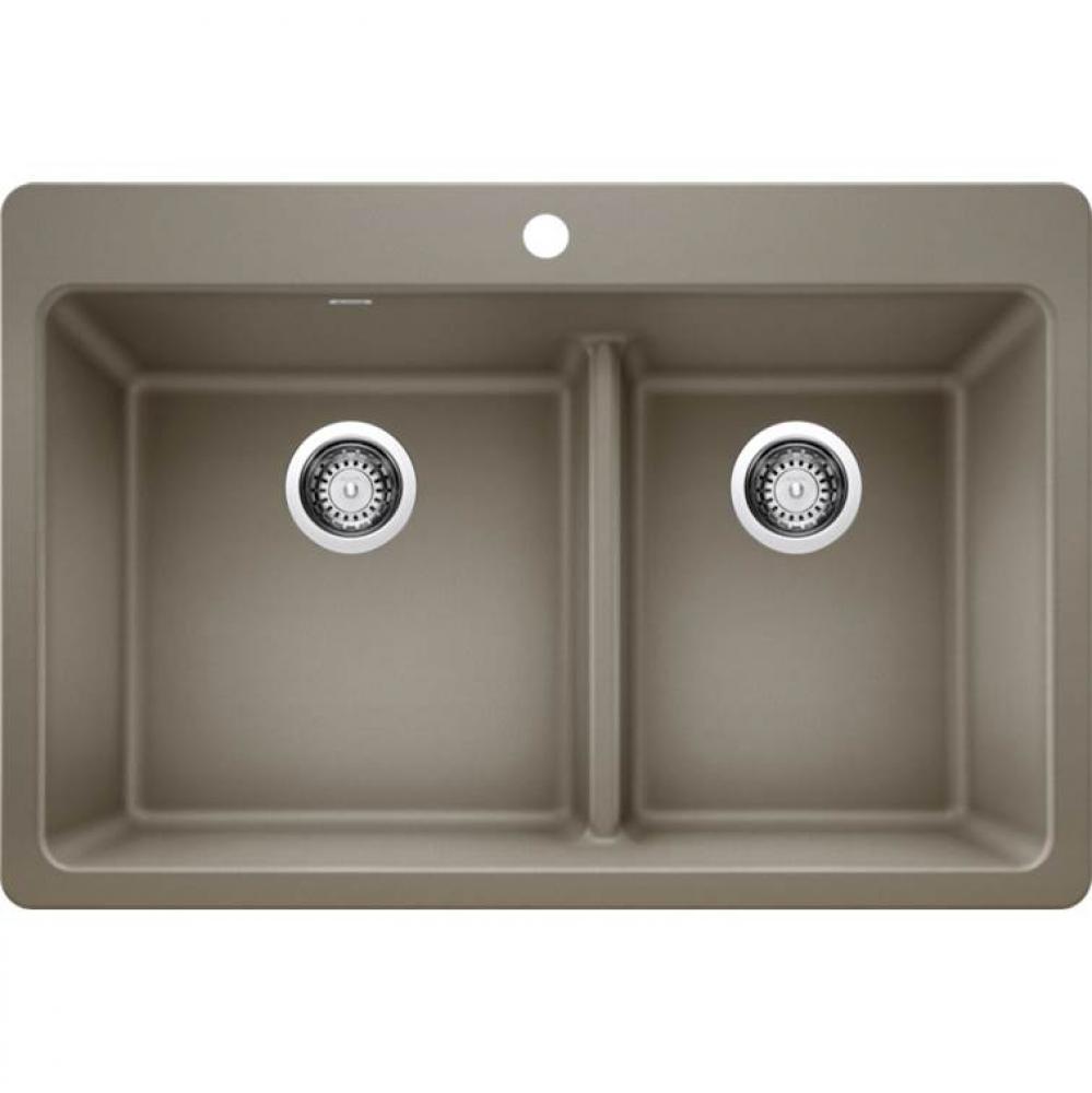 Corence 1.75 Low Divide Dual Mount - Truffle