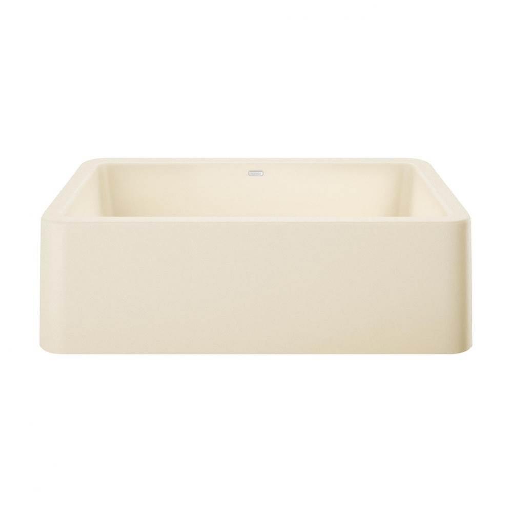 Ikon 33'' Apron Single Bowl - Biscuit