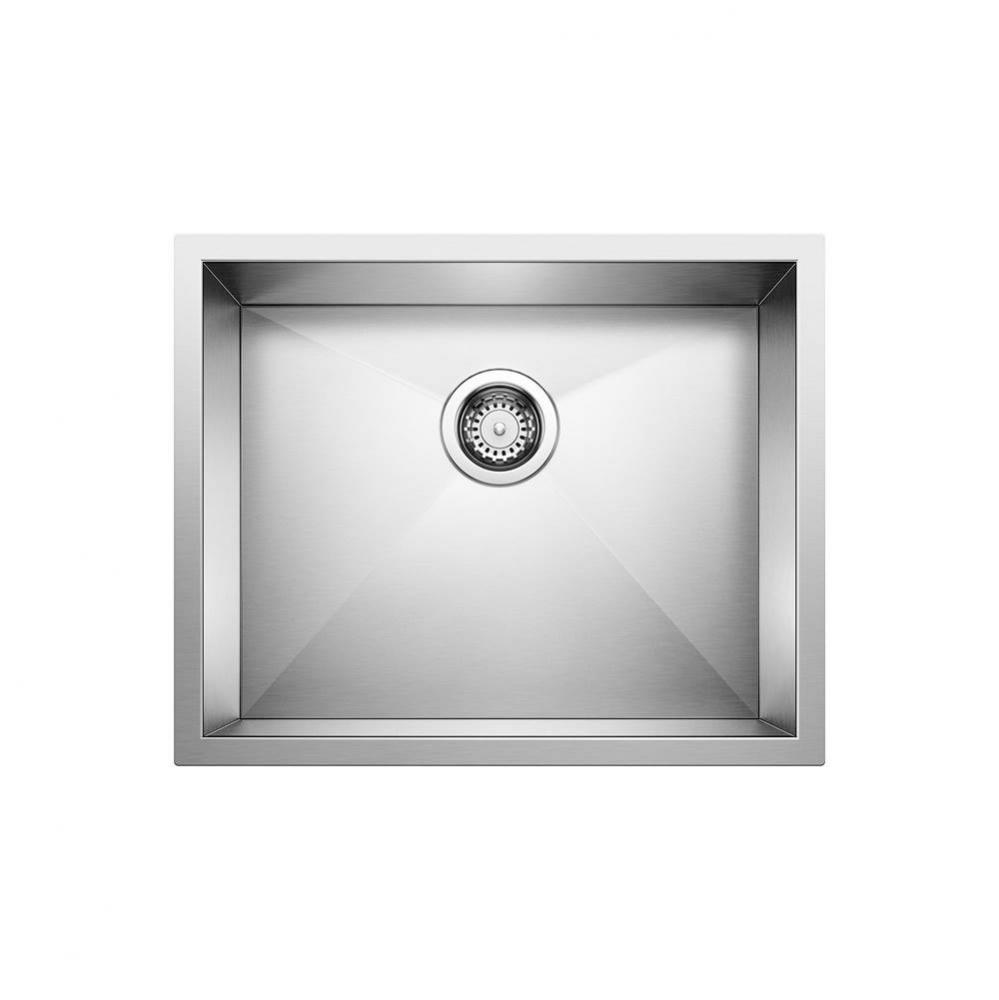 Precision R0 22'' Single Bowl Undermount Stainless Steel Kitchen Sink