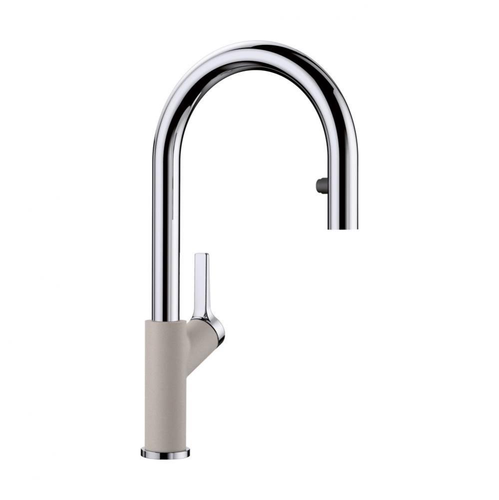 Urbena Pull-Down 1.5 GPM - Chrome/Concrete Gray