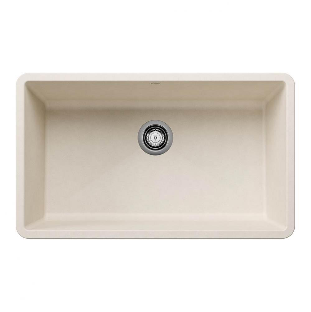 Precis SILGRANIT 32'' Super Single Undermount Kitchen Sink - Soft White