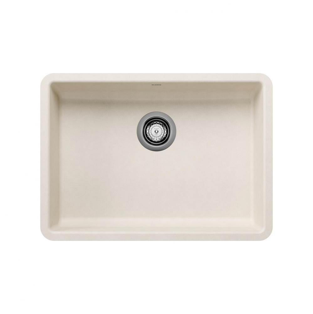 Precis SILGRANIT 25'' ADA Single Bowl Undermount Kitchen Sink - Soft White