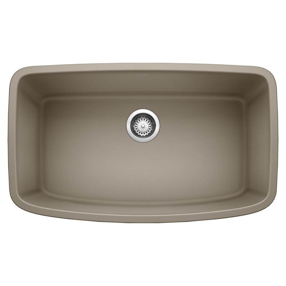 Valea SILGRANIT 32'' Super Single Undermount Kitchen Sink - Truffle