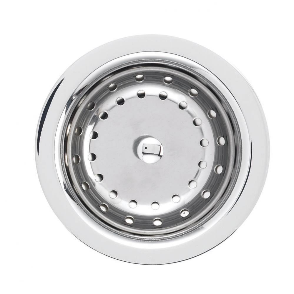 Deluxe Steel Strainer - Chrome