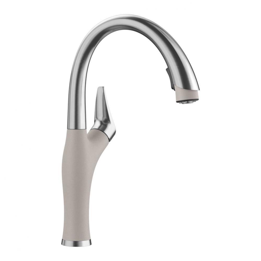 Artona Pull-Down 1.5 GPM - PVD Steel/Concrete Gray