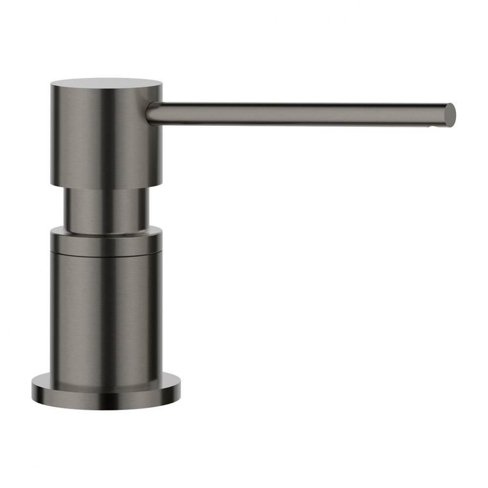 Lato Soap Dispenser - Satin Dark Steel