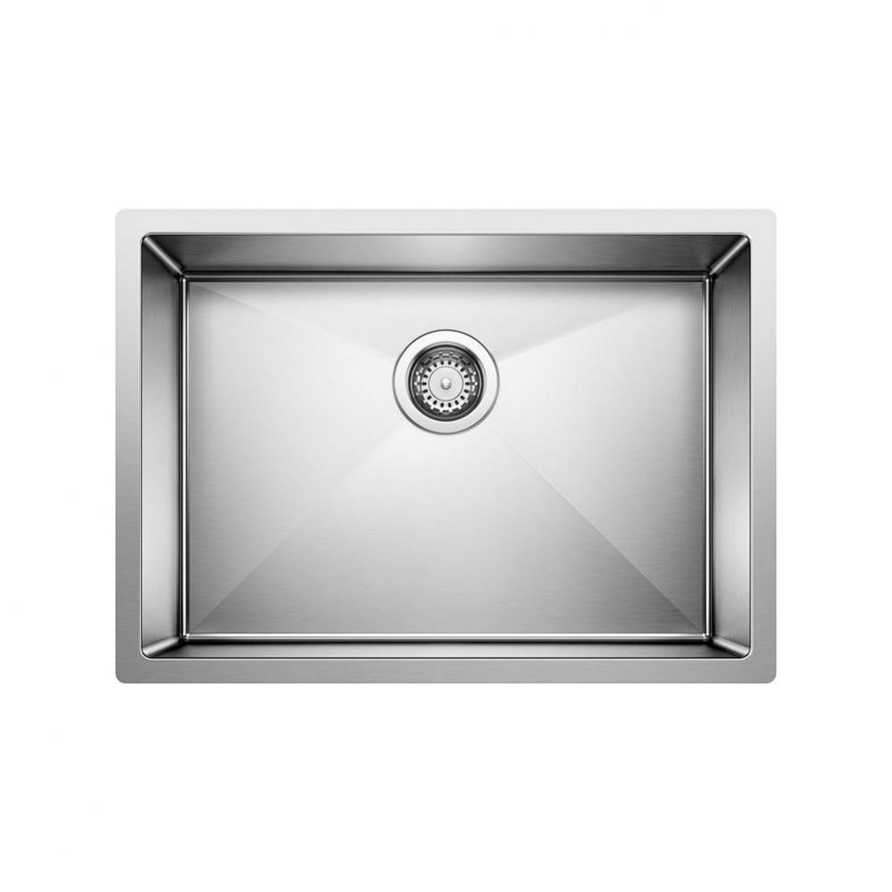 Precision R10 25'' Single Bowl Undermount Stainless Steel Kitchen Sink