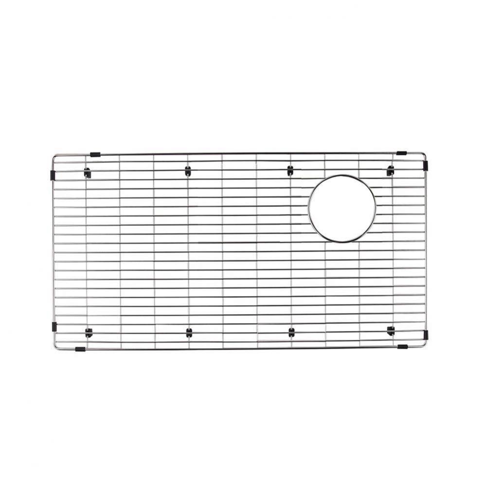 Stainless Steel Sink Grid for Quatrus Dual Mount Super Single Sink