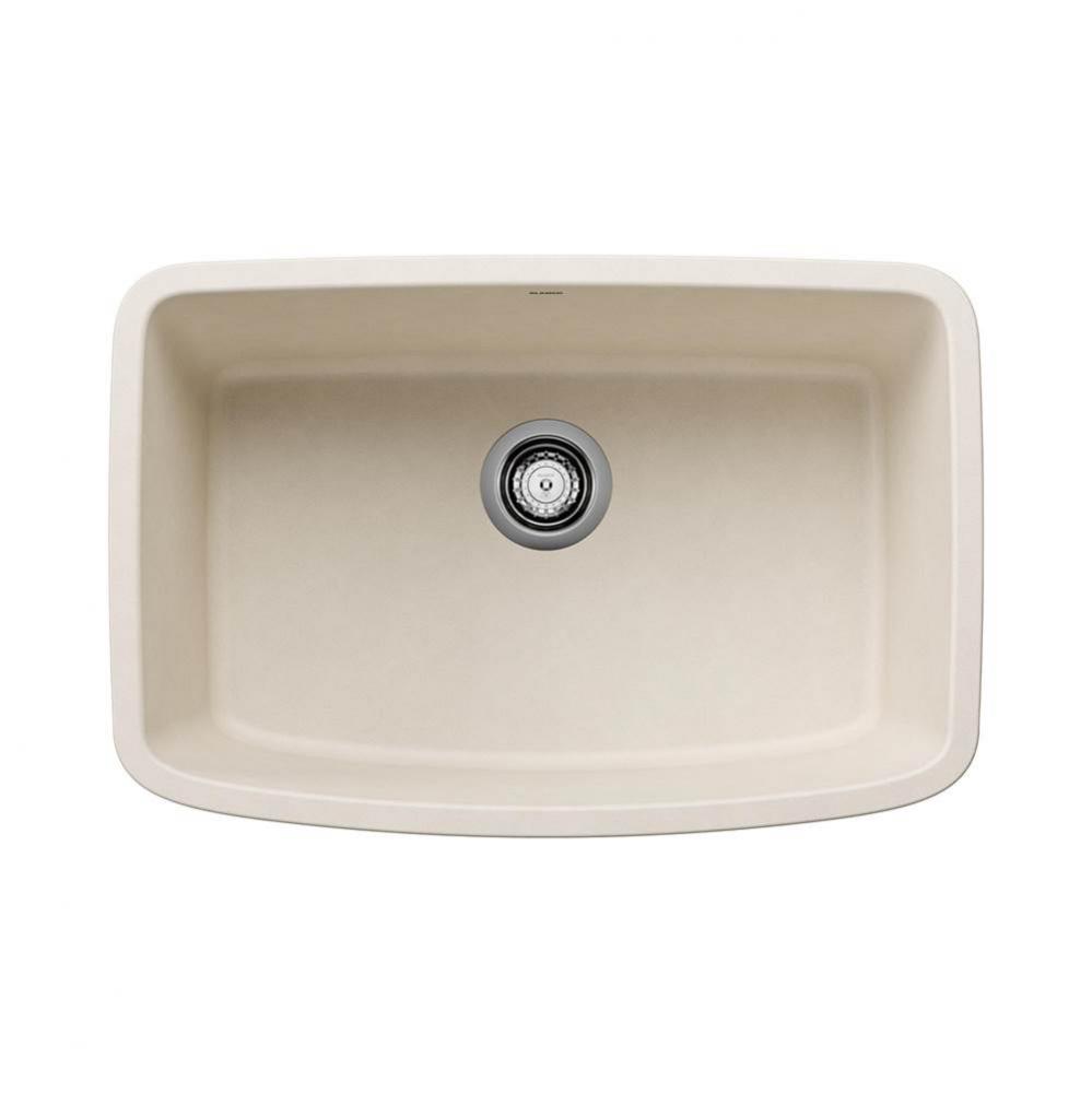 Valea SILGRANIT 27'' Single Bowl Undermount Kitchen Sink - Soft White