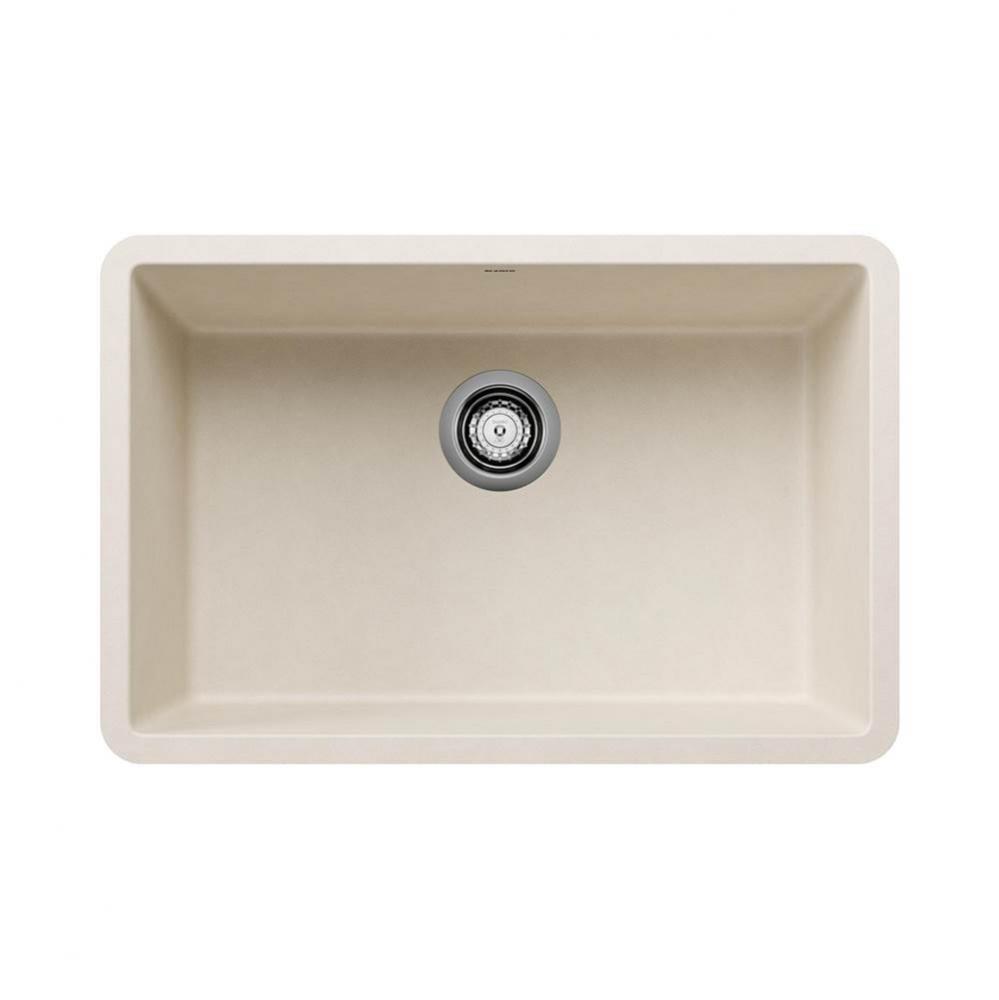 Precis SILGRANIT 27'' Single Bowl Undermount Kitchen Sink - Soft White