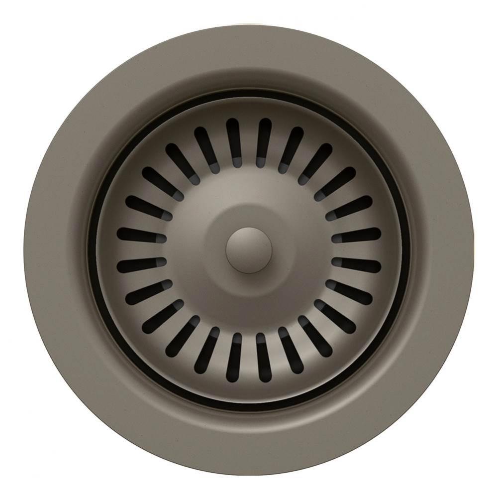Color-Coordinated Metal Basket Strainer - Volcano Gray
