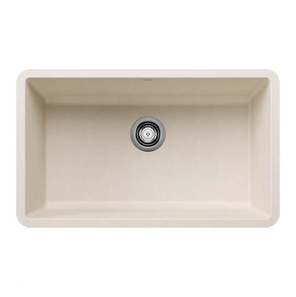 Precis SILGRANIT 30'' Single Bowl Undermount Kitchen Sink - Soft White