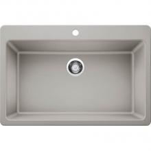 Blanco 443015 - Corence Super Single Dual Mount - Concrete Gray