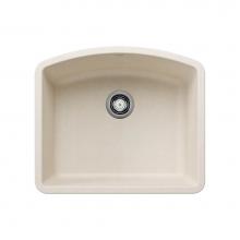 Blanco 443061 - Diamond SILGRANIT 24'' Single Bowl Undermount Kitchen Sink - Soft White