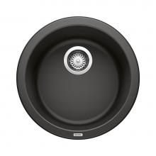Blanco 525960 - Rondo SILGRANIT 18'' Dual Mount Bar Sink - Coal Black