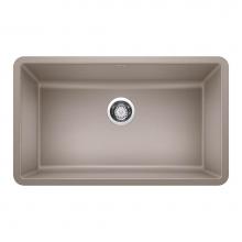 Blanco 442531 - Precis SILGRANIT 30'' Single Bowl Undermount Kitchen Sink - Truffle