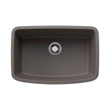 Blanco 443127 - Valea SILGRANIT 27'' Single Bowl Undermount Kitchen Sink - Volcano Gray