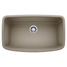 Blanco 441772 - Valea SILGRANIT 32'' Super Single Undermount Kitchen Sink - Truffle