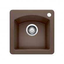 Blanco 440202 - Diamond SILGRANIT 15'' Dual Mount Bar Sink - Cafe