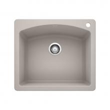 Blanco 442749 - Diamond Single Bowl Dual Mount - Concrete Gray