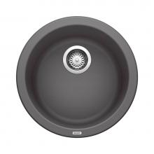 Blanco 518911 - Rondo SILGRANIT 18'' Dual Mount Bar Sink - Cinder